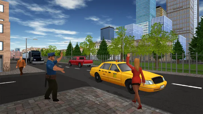 Taxi Simulator android App screenshot 1